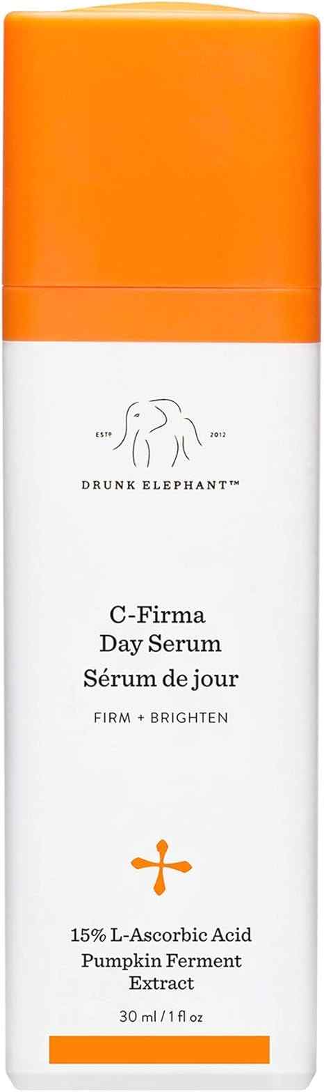 Drunk Elephant C-Firma Fresh Day Serum Bottle, Representing A Powerful Vitamin C Solution For Brightening And Anti-Aging