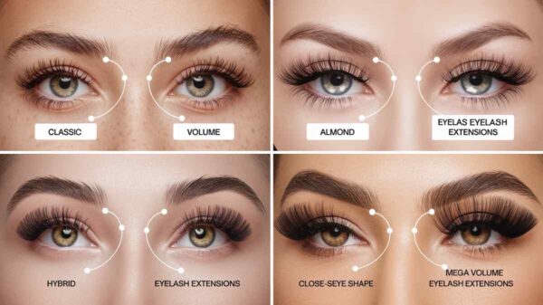 Eyelash Extension Styles A Beginner's Guide to Benefits and Options
