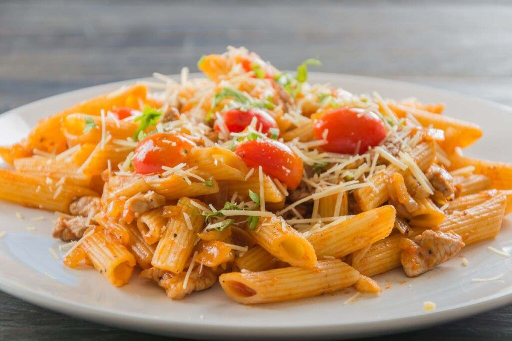 Penne alla Vodka with Chicken