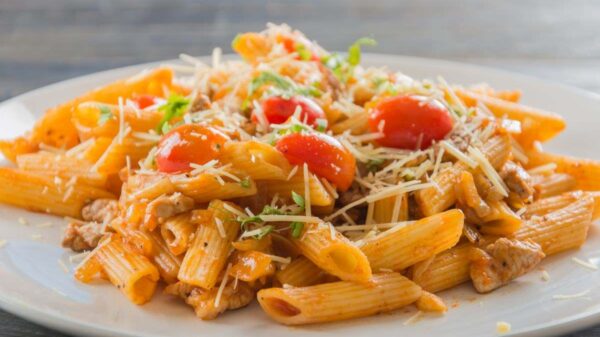 Penne Alla Vodka With Chicken