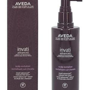 Bottle Of Aveda Scalp Revitalizer, A Leave-In Treatment Promoting A Healthier Scalp And Thicker-Looking Hair.