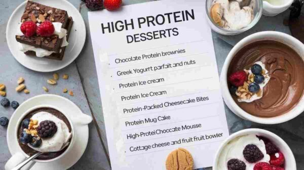 High Protein Desserts