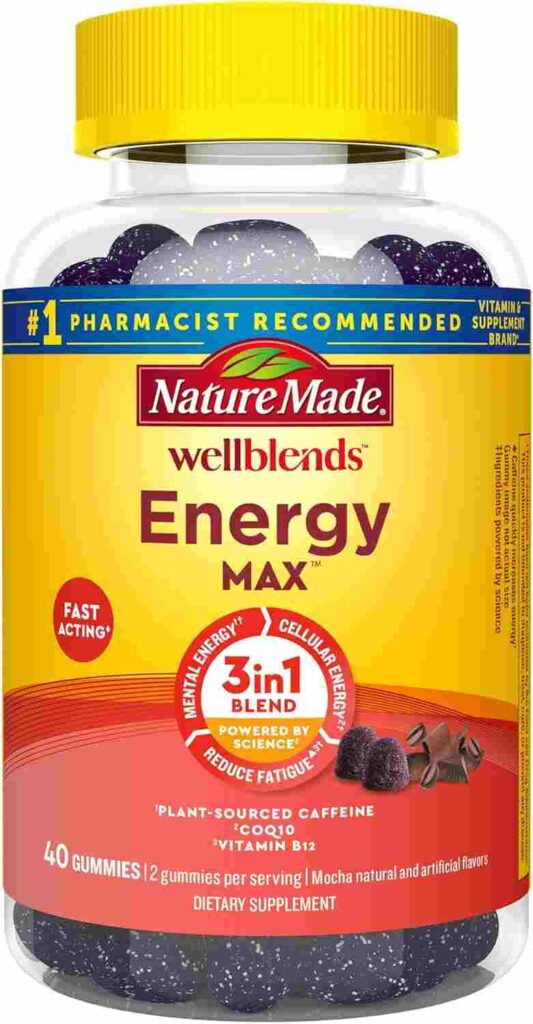 Nature Made Teen Energy Gummies In A Bright Package, Offering Vitamins And Energy Support For Teenagers