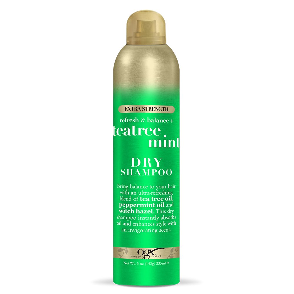 Ogx Tea Tree Mint Shampoo, Infused With Tea Tree Oil And Peppermint, Designed To Refresh The Scalp, Remove Buildup, And Nourish Hair For A Clean, Invigorated Look.