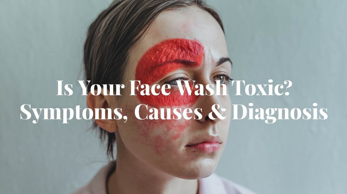 Is Your Face Wash Toxic Symptoms, Causes &Amp; Diagnosis