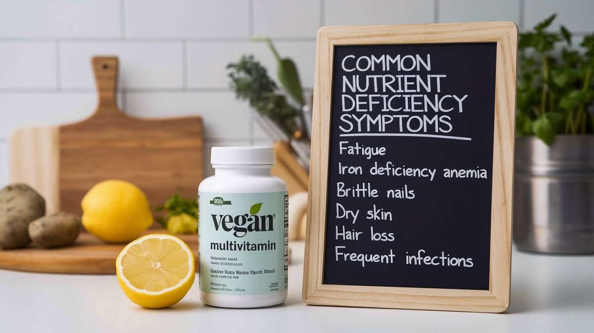 Vegan Multivitamins Common Nutrient Deficiency Symptoms