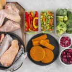 Understanding the Ten Worst Foods for Prostate Health 12 Illustration of unhealthy foods that negatively affect prostate health, including red meat, processed snacks, and sugary drinks.