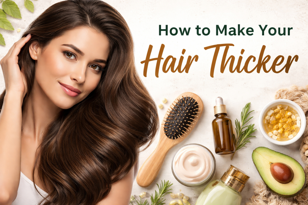 how to make your hair thicker