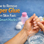how to remove super glue from skin