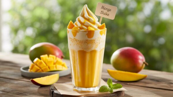 Mango Shake Nutrition Facts
