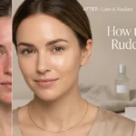 Before After How To Calm Ruddy Skin Calm