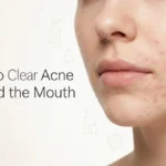 How To Clear Acne Around The Mouth Woman